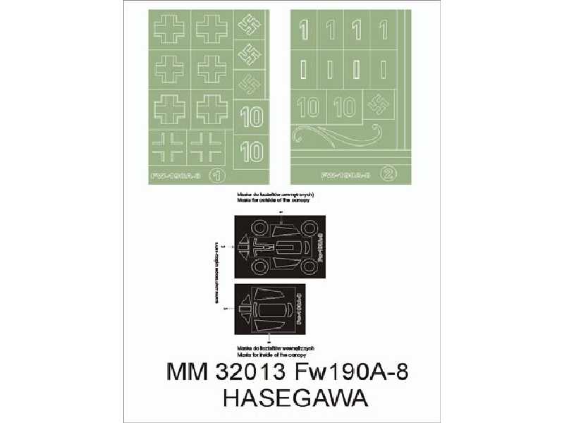 Fw-190 A-8 Hasegawa St21 - image 1