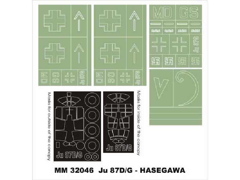 Ju-87G Hasegawa  ST25 - image 1