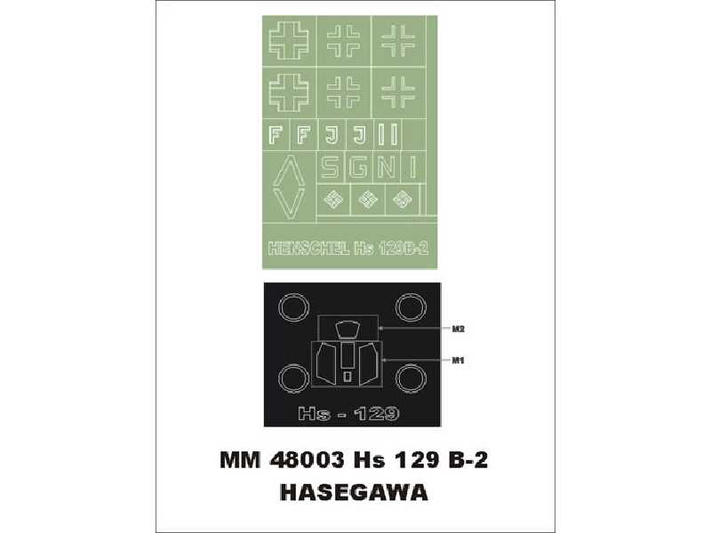 Hs 129 B2 Hasegawa JT 71 - image 1