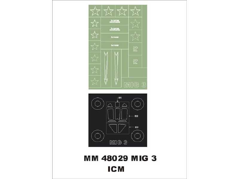 Mig-3 ICM 48051 ,  48052 - image 1