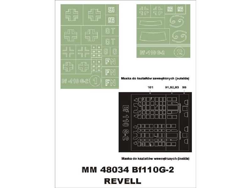 Me – 110 G-2 Revell 4530 - image 1