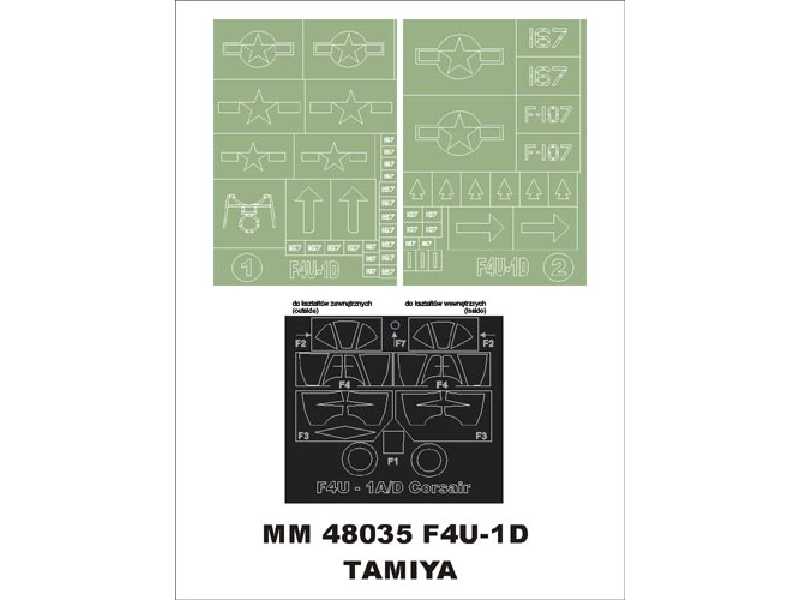 F4U1D Corsair Tamiya 61 - image 1