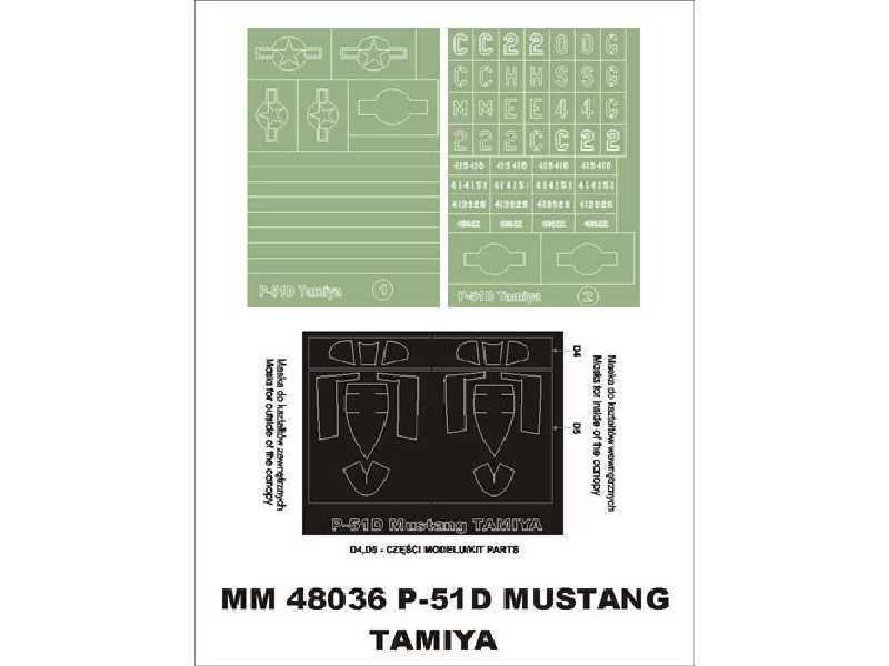 P-51D Mustang Tamiya 40 - image 1 P-51D Mustang Tamiya 40 - image 1