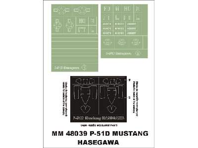 P-51 D Mustang Hasegawa J 14 - image 1