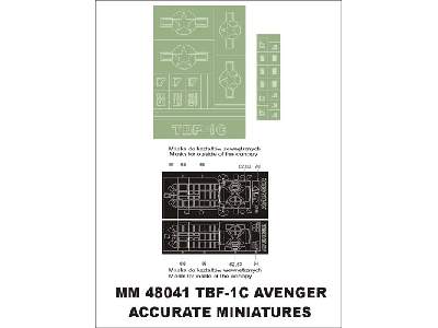 TBF-1C Avenger Acc.Miniatures 3403 i 3405 - image 1