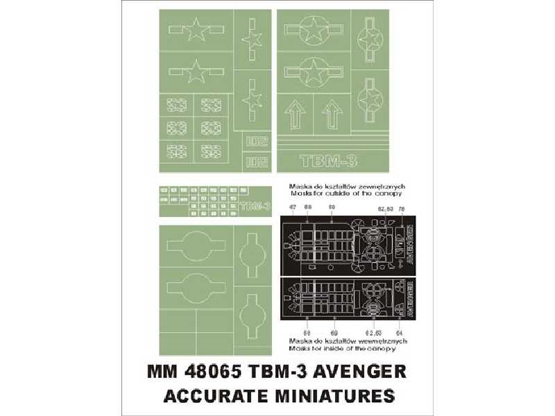 TBF-3 Avenger Acc.Miniatures 3406,3406A - image 1