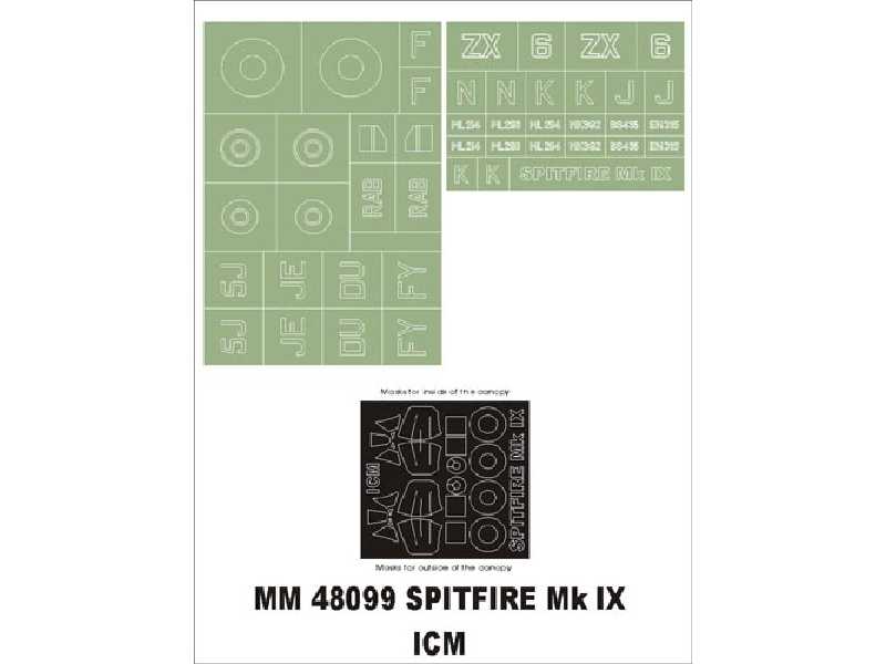 Spitfire Mk.IX ICM 48061 - image 1