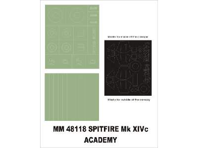 Spitfire Mk.XIVc Academy 2157 - image 1