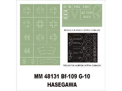 Bf 109G-10 Hasegawa JT 64 - image 1