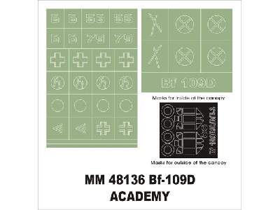 Bf-109D Academy 2178 - image 1