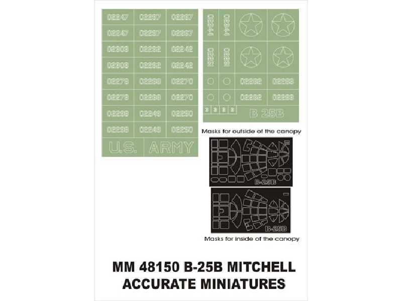 B-25B Mitchell Accurate Miniatures 3430 - image 1 B-25B Mitchell Accurate Miniatures 3430 - image 1