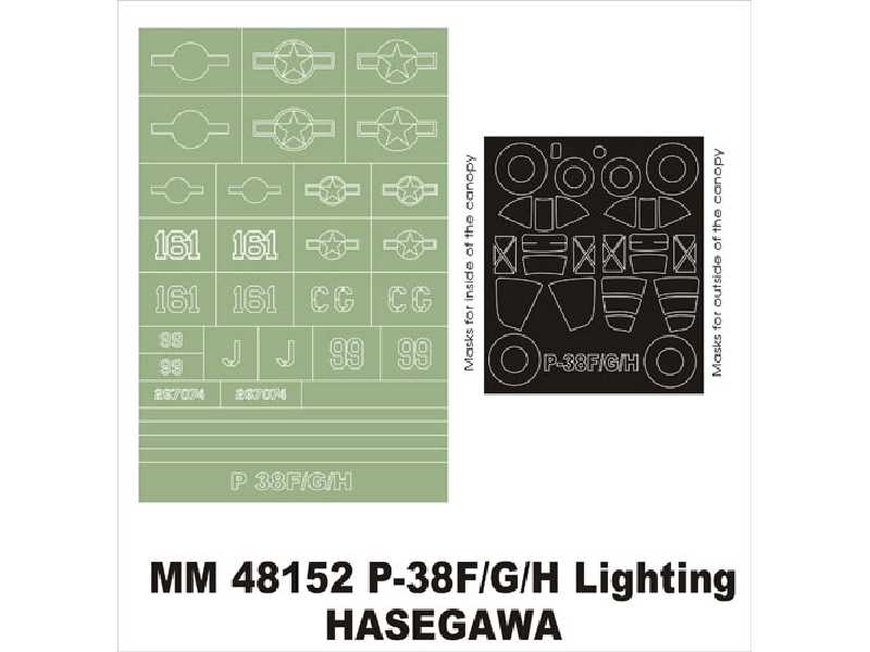 P-38F/G/H Hasegawa JT 3 - image 1