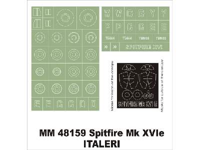 Spitfire MkXVIe Italeri 2646 - image 1