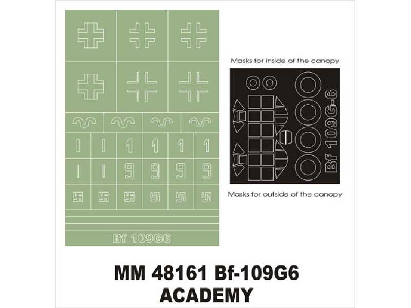BF-109G6 Academy 2146 - image 1