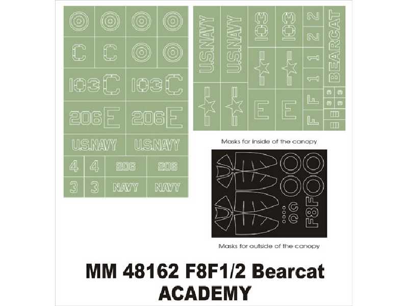 F8F1/2 Bearcat Academy 12201 - image 1