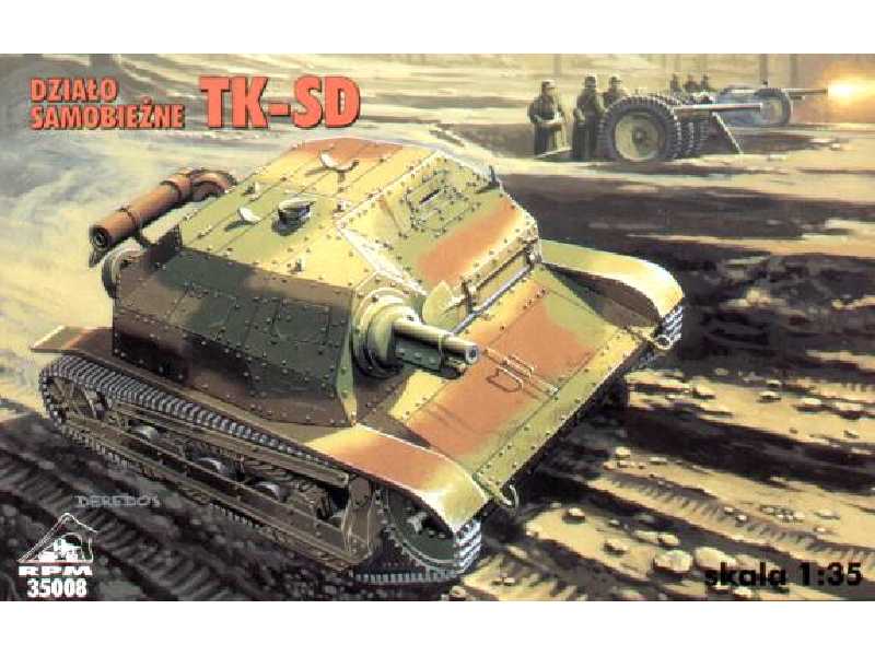 Polish Self Propelled Gun TK-SD - WWII - image 1