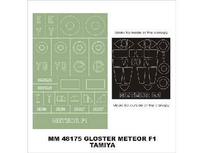 Gloster Meteor FI Tamiya 51 - image 1