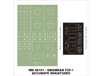 Grumman F3F-1 Accurate Miniatures 3413 - image 1