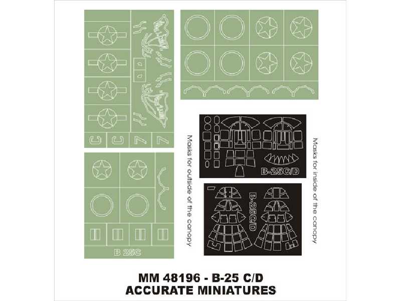 B-25C/D Mitchell Accurate Miniatures 3431 - image 1