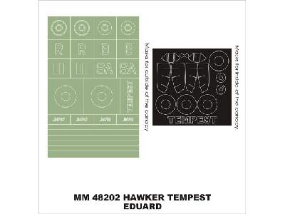 Hawker Tempest Eduard 8074 - image 1