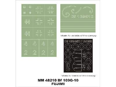 Bf 109G-10 Fujimi J4 - image 1