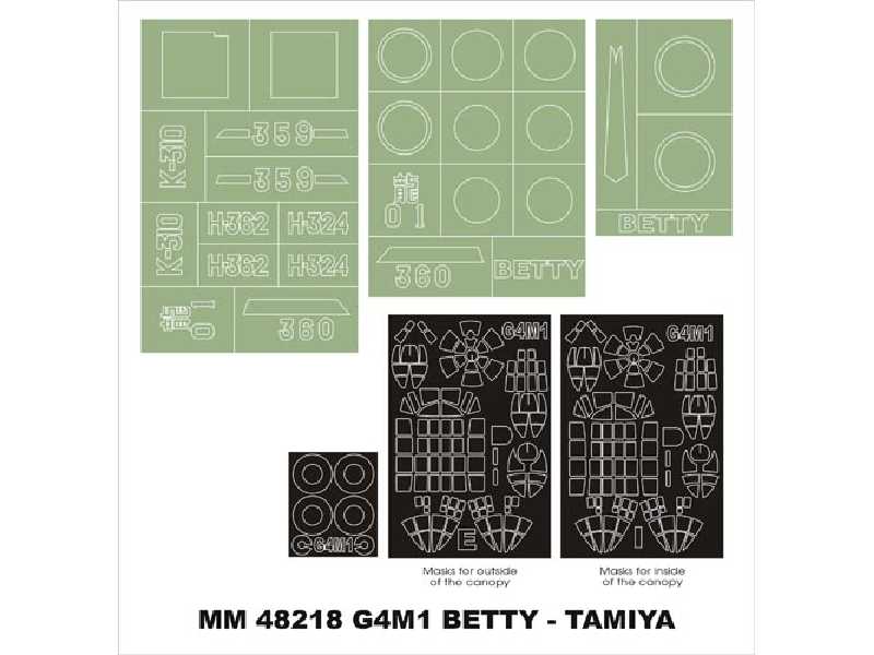 G4M1 Betty Tamiya 49 - image 1