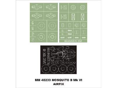 D.H.MOSQUITO B MKXVI Airfix 7112 - image 1