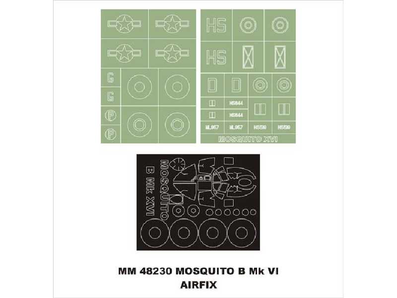 D.H.MOSQUITO B MKXVI Airfix 7112 - image 1