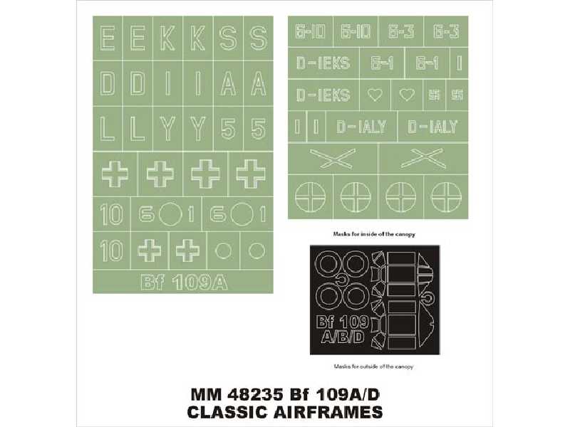 Bf 109A/D Classic Airframes 4123 - image 1