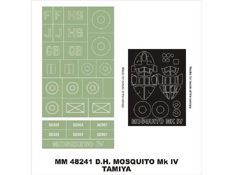 D.H.Mosquito MkIV Tamiya 66 - image 1