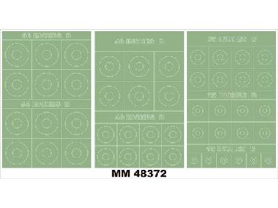 RAF ROUNDELS TYPE B 56,54,49,40,35,25,15 Inches - image 1