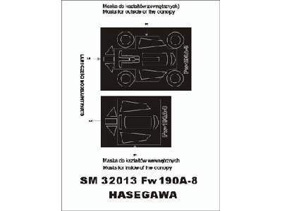 Fw – 190 A - 8 Hasegawa - image 1