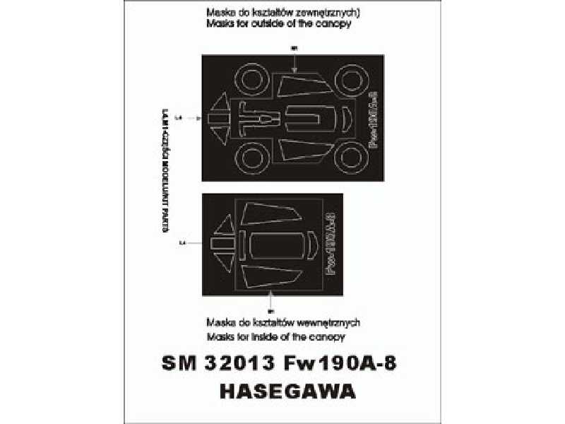 Fw – 190 A - 8 Hasegawa - image 1