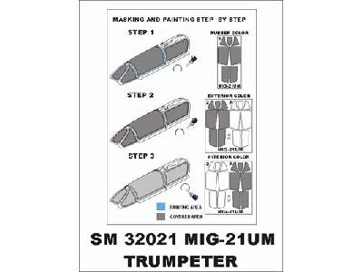 MiG-21UM Trumpeter - image 1