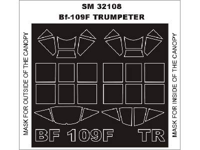 Bf 109F  TRUMPETER - image 1