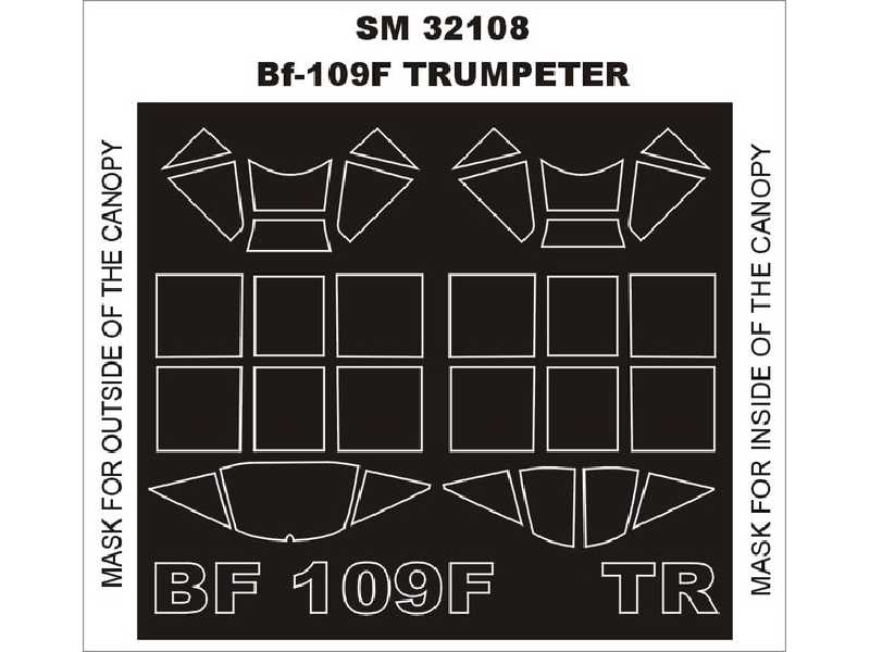 Bf 109F  TRUMPETER - image 1