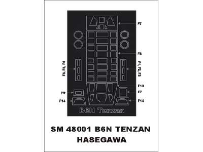 B6N Tenzan Hasegawa - image 1