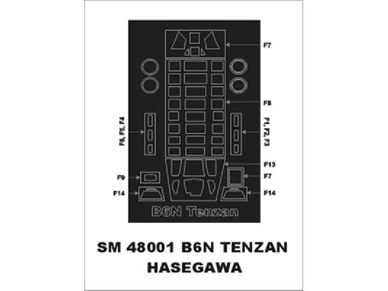 B6N Tenzan Hasegawa - image 1