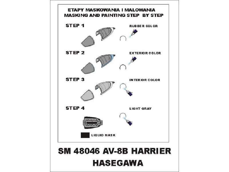 AV – 8 B Harrier Hasegawa - image 1