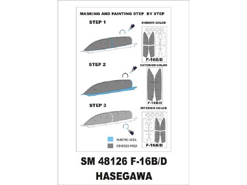 F-16B/D Hasegawa - image 1