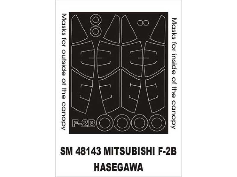 Mitsubishi F-2B Hasegawa - image 1