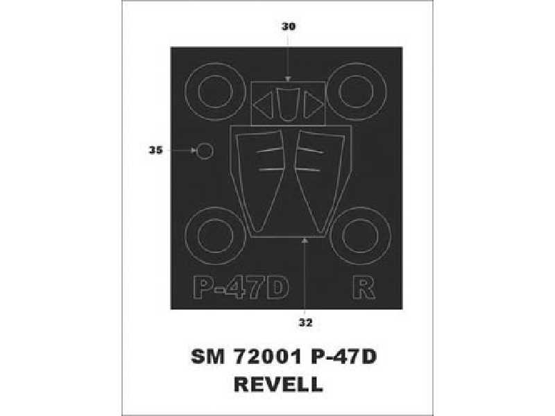 P - 47 D Bubbletop Revell - image 1