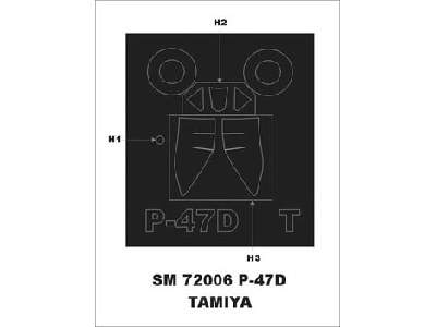 P -47 D Bubbletop Tamiya - image 1