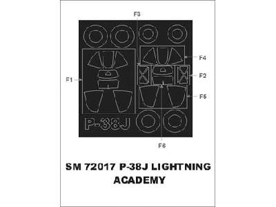 P-38J Academy - image 1