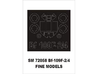 Bf 109F-2/4 Fine Molds - image 1