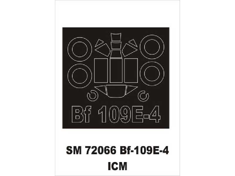 Bf 109E-4 ICM - image 1