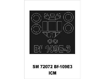 BF 109E-3 ICM - image 1