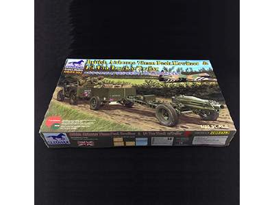 British Airborne 75mm Pack Howitzer & 1/4 Ton Truck w/Trailer - image 11