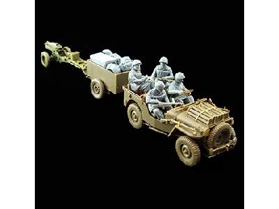 British Airborne 75mm Pack Howitzer & 1/4 Ton Truck w/Trailer - image 20