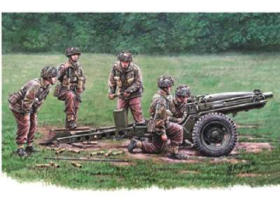 75mm Pack Howitzer M1A1 British Airborne Version & Gun Crew - image 1